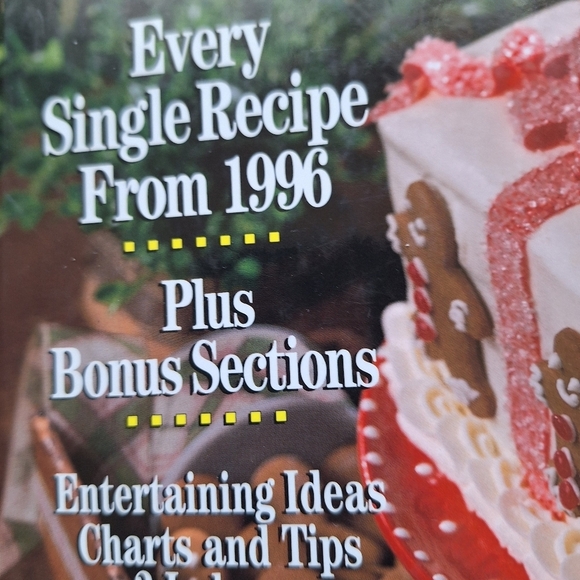 Southern Living 1996 Annual Recipes Hardcover Full Color Pages Complete Glossary - Picture 2 of 10